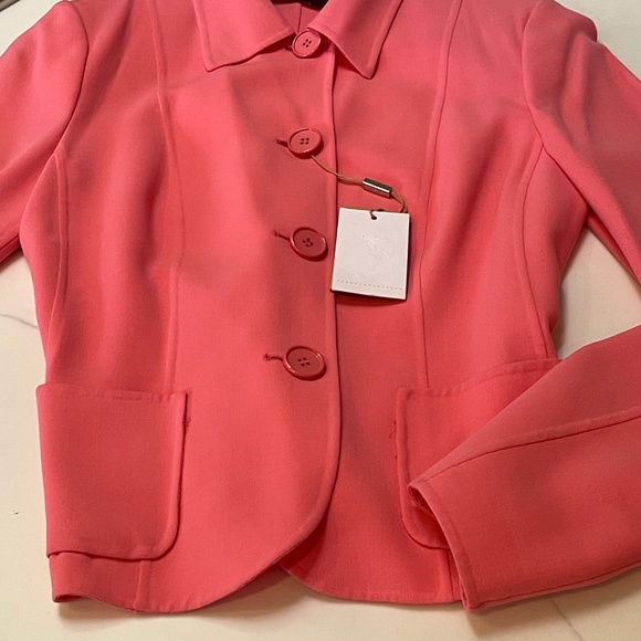 Michael Kors Size 12 Rich Pink Tailored Jacket - Picture 7 of 8